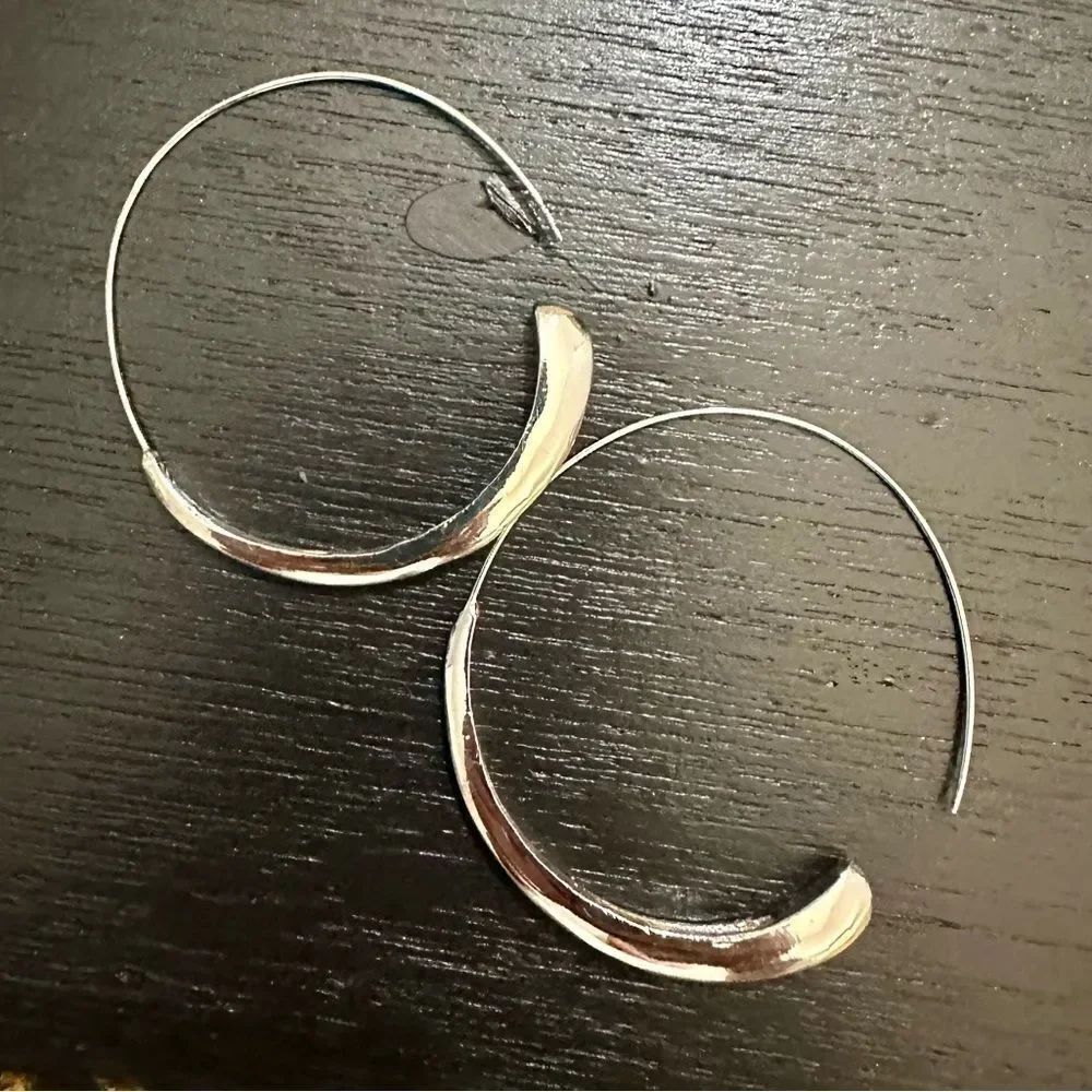 Sophisticated Silver Drop Earrings